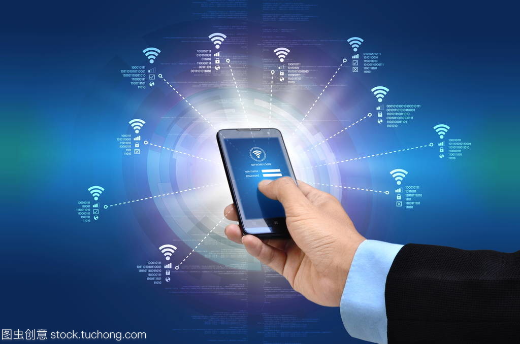 互联网与WiFi无线网络 连接无线的数智世界
